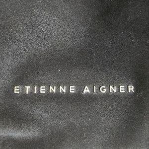 A Beautiful Etienne Aigner Black Suede Bag!